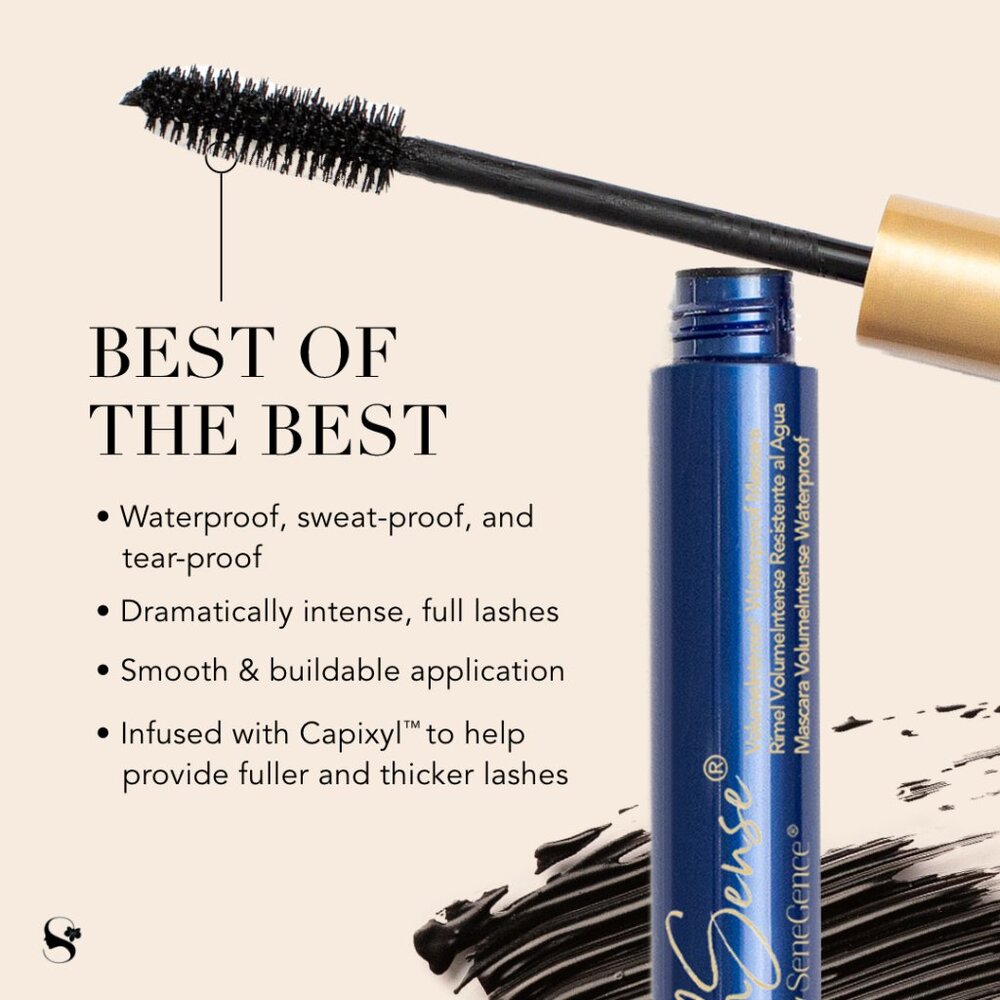 LashSense Black Volume Intense Waterproof Mascara